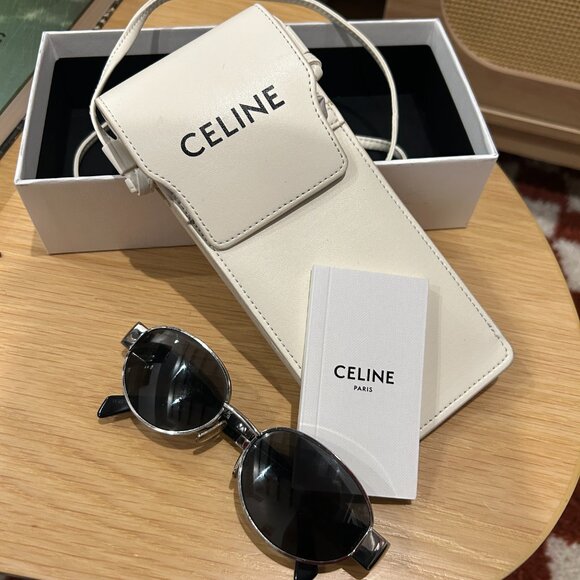 Celine Metal Oval CL40235U - Picture 4 of 6